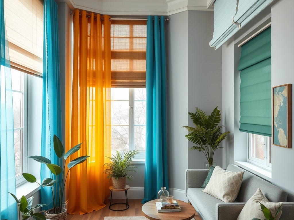 Jak wybrać kolor osłon okiennych, by harmonijnie łączyć styl, funkcję i nastrój wnętrza