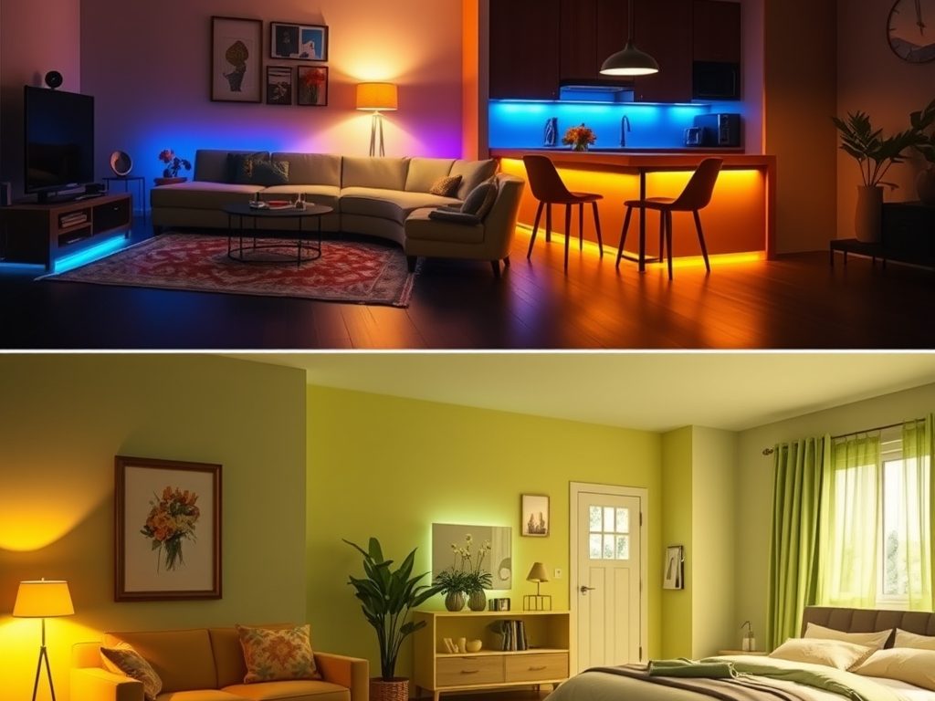 Jak wybrać kolor światła do wnętrza: praktyczny przewodnik po barwach i ich wpływie na nastrój oraz funkcję pomieszczeń