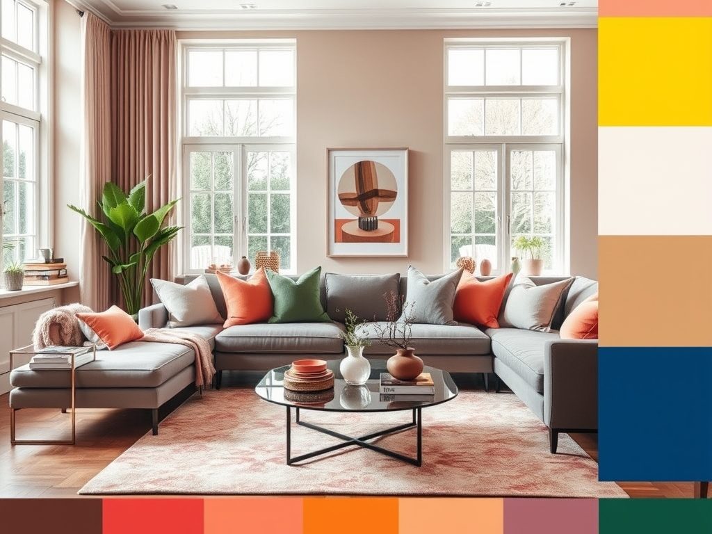 Modne kolory wnętrz 2026: jak łączyć trendy palety dla harmonii i stylu